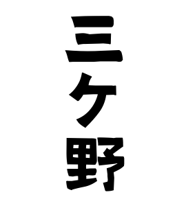 三ケ野