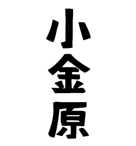 小金原