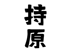 持原