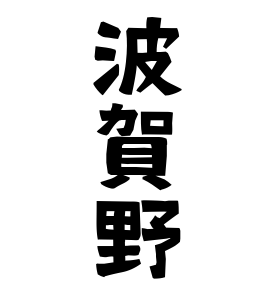 波賀野
