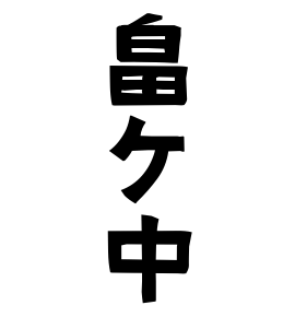 畠ケ中
