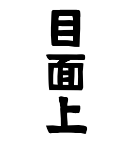 目面上